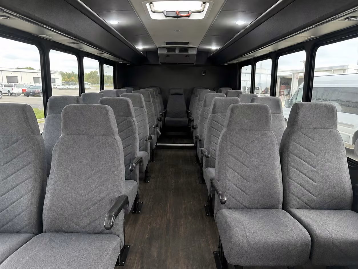 20 passenger minibus interior