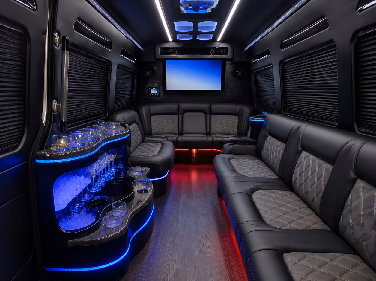 sprinter limo interior